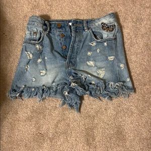 Zara Butterfly Shorts🦋